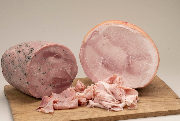 Jambon cuit supérieur avec couenne 3 noix