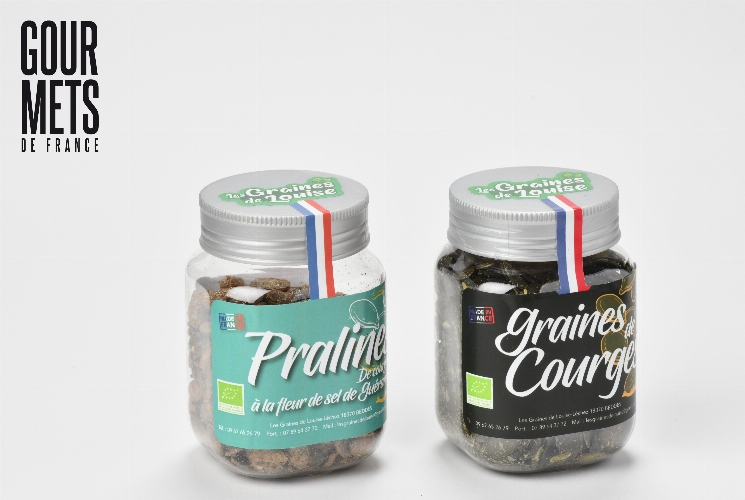 LES GRAINES DE LOUISE Graines de courge / Pralines de courge Fleur de Sel