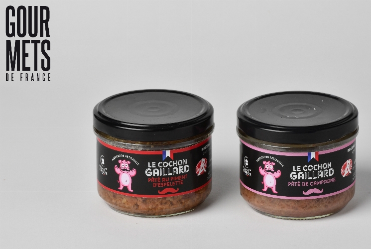 LE COCHON GAILLARD Pâté de campagne / Pâté au piment d’Espelette