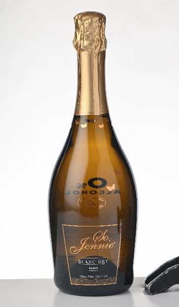 Blanc Dry Effervescent sans alcool d'exception