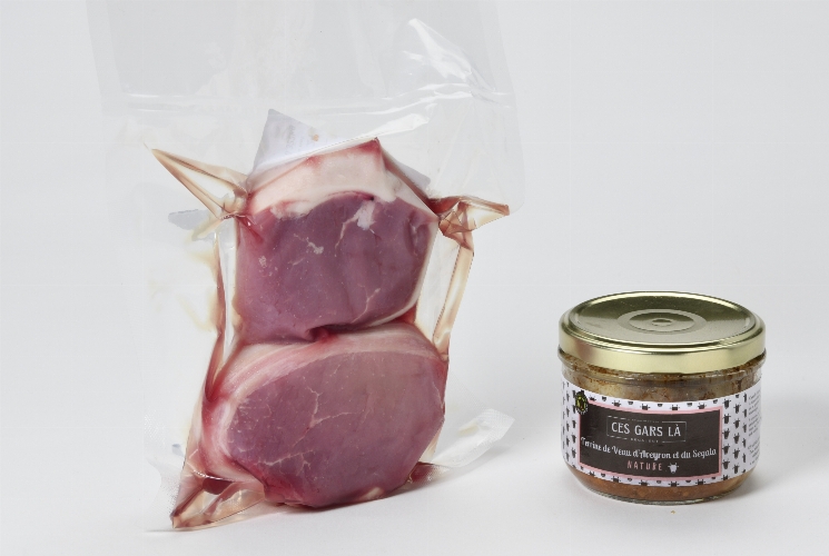 CES GARS-LÀ RÉGALENT – Grenadin de veau & Terrine de veau d’Aveyron et du Ségala