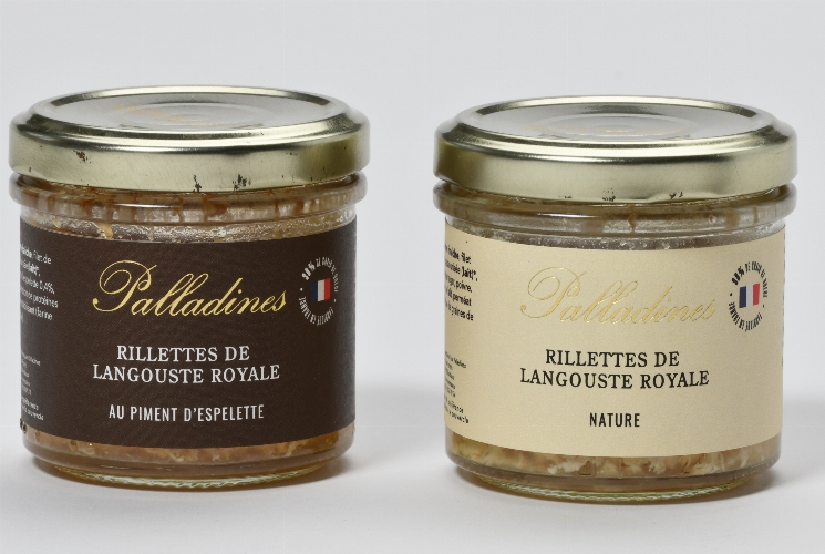 PALLADINES – Rillettes de langouste Nature & Piment d’Espelette