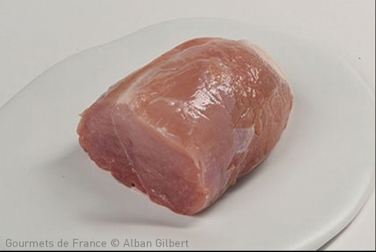Rond de tranche grasse de porc du Limousin Blason Prestige