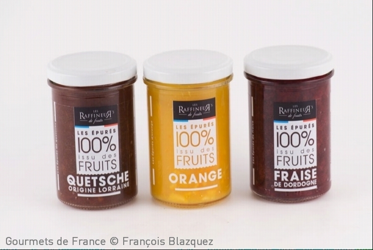 Confitures 100% fruits Les Raffineurs de Fruits