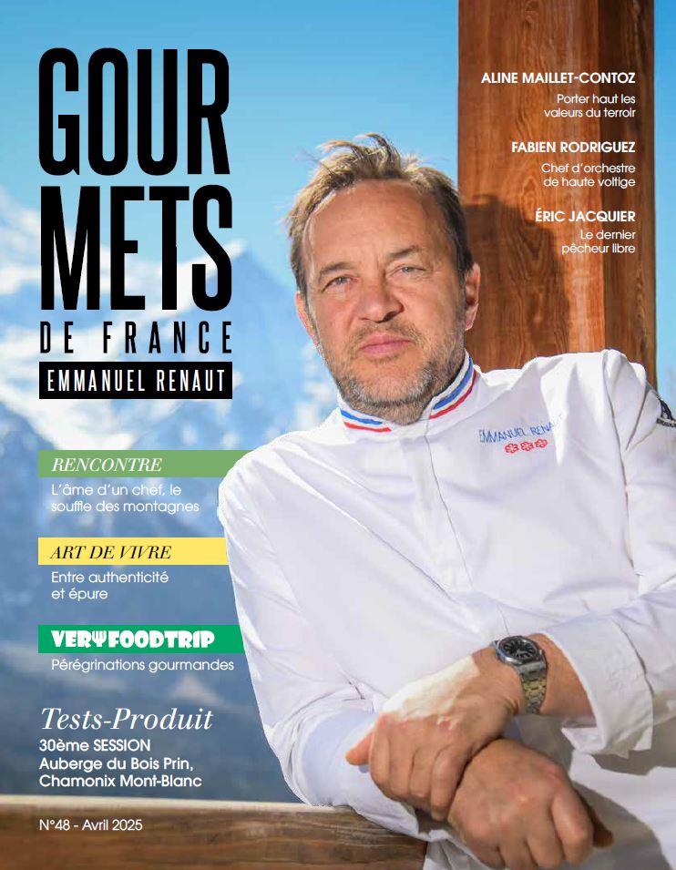 Couv Gourmets de France N°48 Emmanuel Renaut