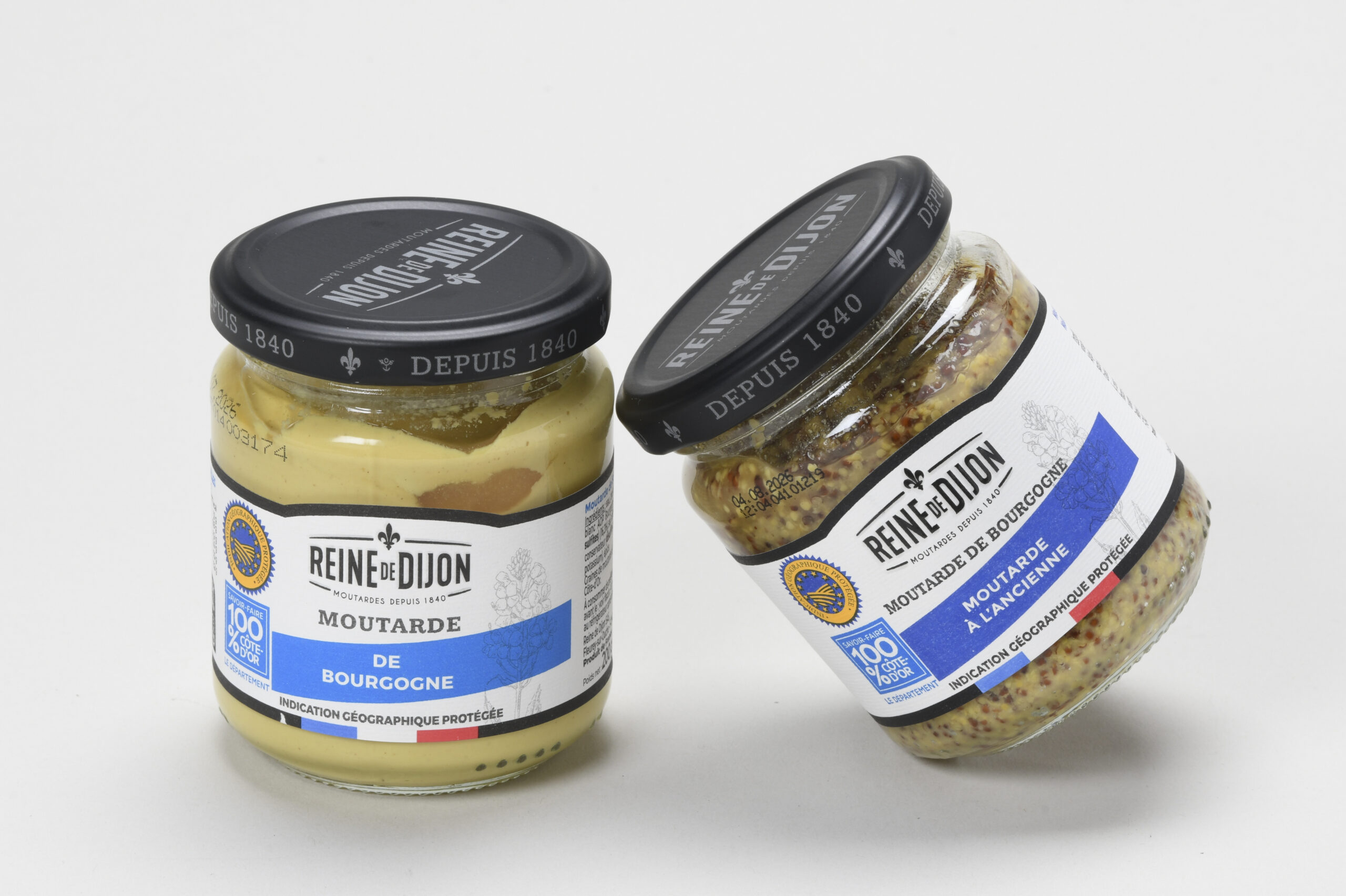 REINE DE DIJON – Moutarde De Bourgogne Igp Classique & Ancienne EDITION 48