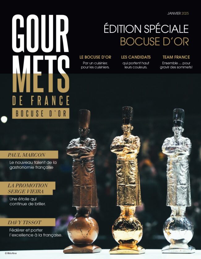 Couv Gourmets de France Janvier 2025 Bocuse D'or