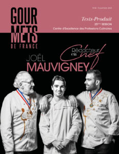 Couv Gourmets de France N°43 Novembre 2023 Joel Mauvigney