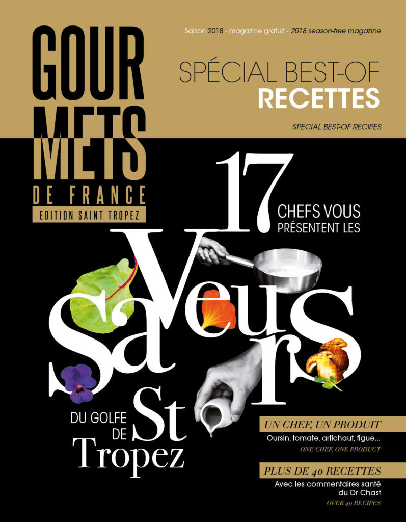 Couv Gourmets de France 2018 Edition Saint Tropez