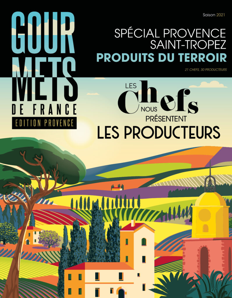 Couv Gourmets de France 2021 Edition Provence Saint-Tropez