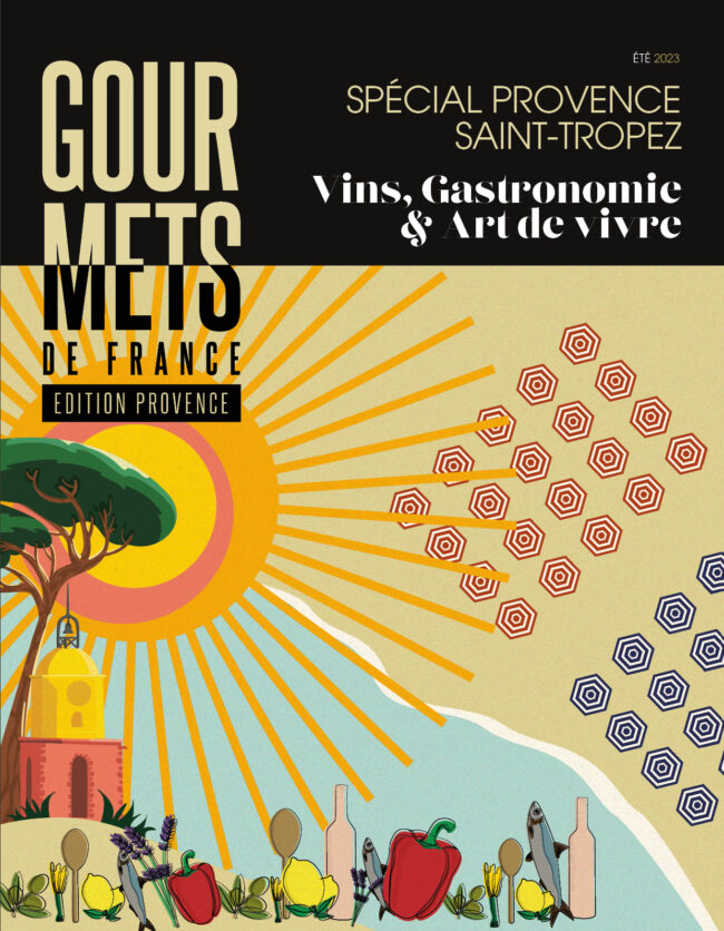 Couv Gourmets de France 2023 Edition Provence Saint Tropez