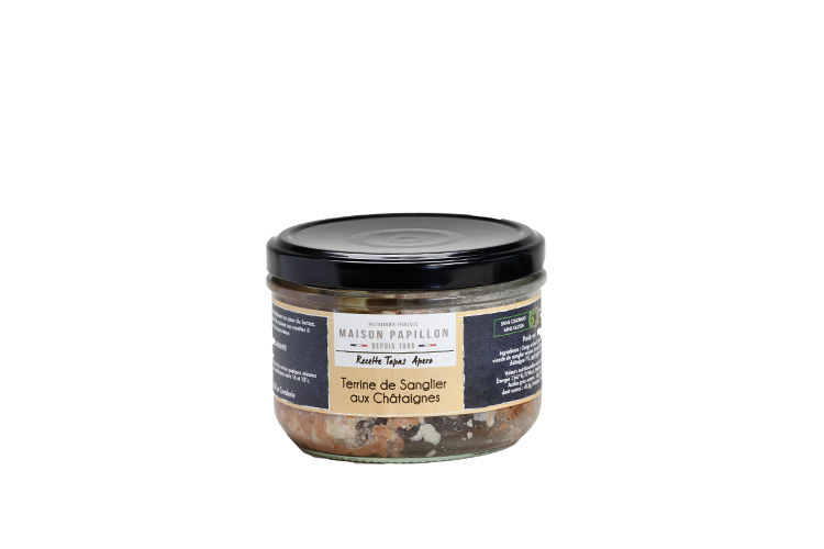 MAISON PAPILLON – Terrine De Sanglier Aux Châtaignes