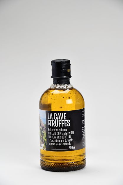 TRUFFIERES DE RABASSE – Huile d’olive à la truffe noire