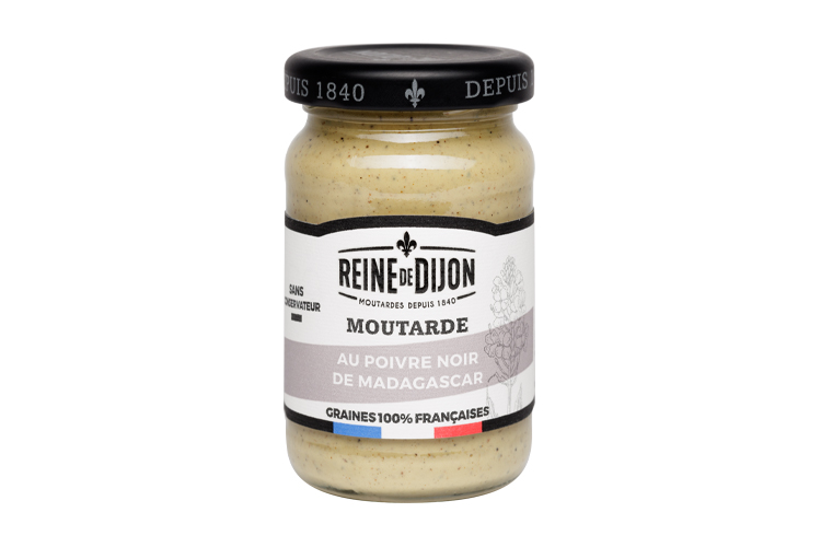 REINE DE DIJON – Moutarde au poivre noir de Madagascar – Édition 50