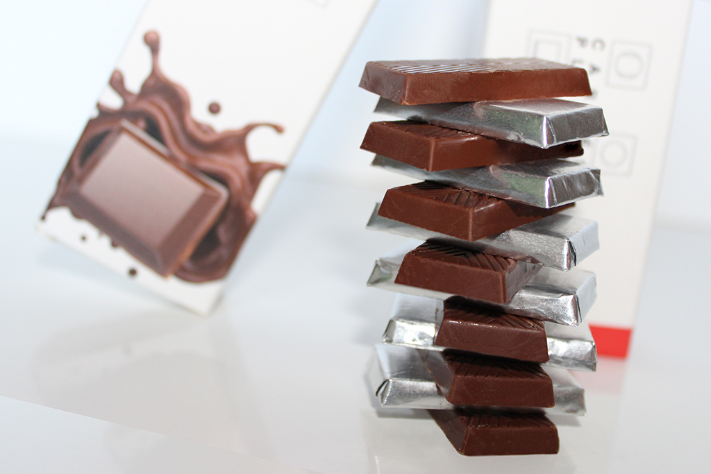 Coffret cadeau d’entreprise Gourmets de France avec chocolats personnalisés