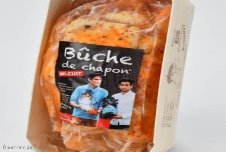 MAISON ABADIE Bûche de chapon mi-cuit