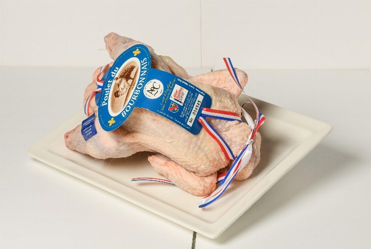 Le poulet du bourbonnais