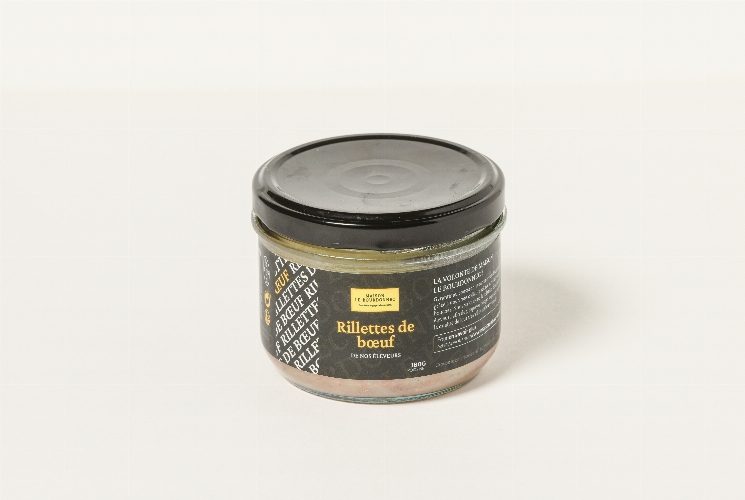 Rillette de bœuf de nos éleveurs