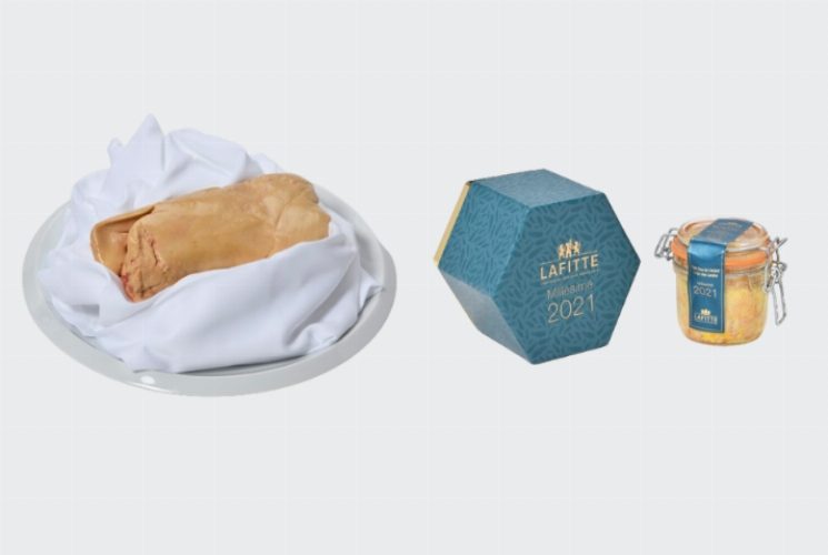 MAISON LAFITTE - Foie gras de canard extra sélection sous papier & Foie gras entier en conserve