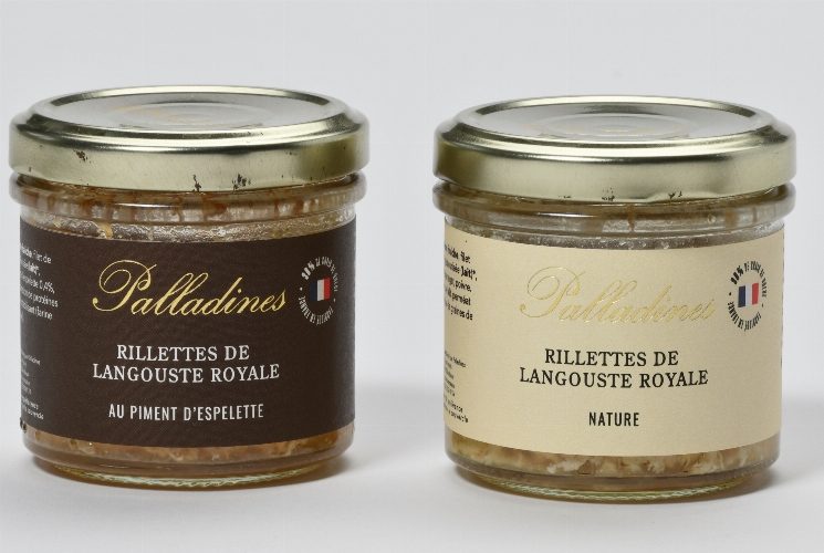 PALLADINES - Rillettes de langouste Nature & Piment d’Espelette
