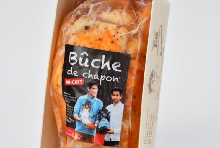 Agence marketing produits alimentaires évaluation à l’aveugle Gourmets de France MAISON ABADIE Bûche de chapon mi-cuit